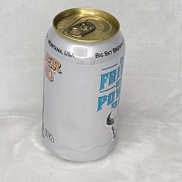 Big Sky Powder Hound Winter IPA Empty Beer Can Bottom Opened 12oz Missoula MT - Picture 3 of 8